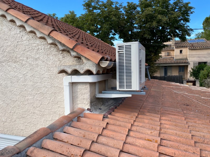 Insstalation d’une climatisation quadri split sur   villa à Luynes