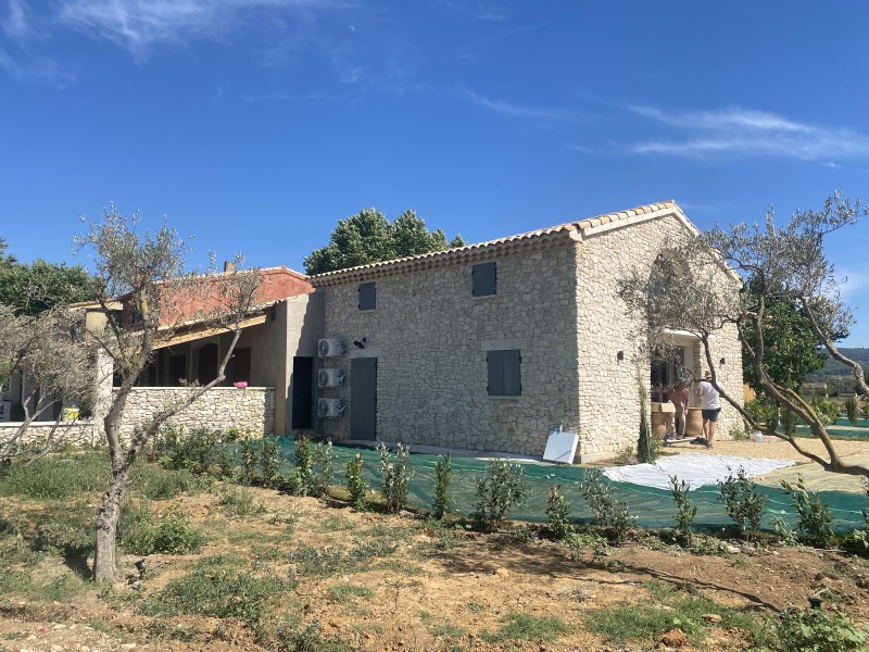 équipement d'une bastide en filtration canal de provence
