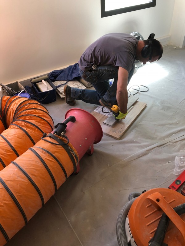 carrelage de votre salle de bain sans poussière 