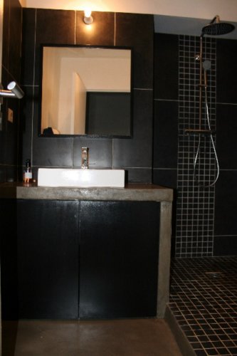 plan de vasque carrelé