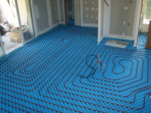 Installation de planchers chauffants à aix en Provence