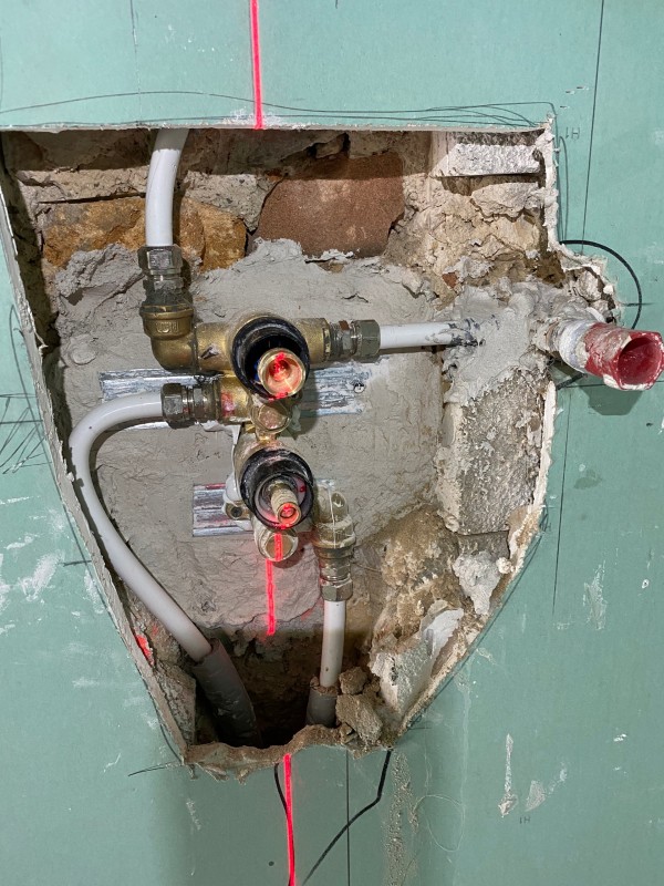 bien poser une robinetterie encastrée