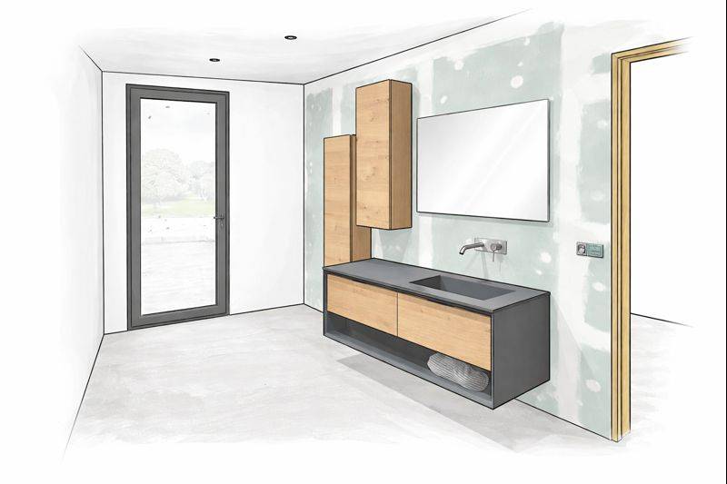 projection architecte renovation de salle de bain