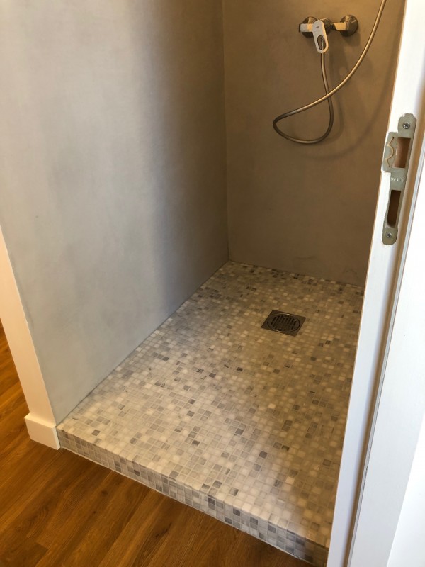 douche italienne carrelée