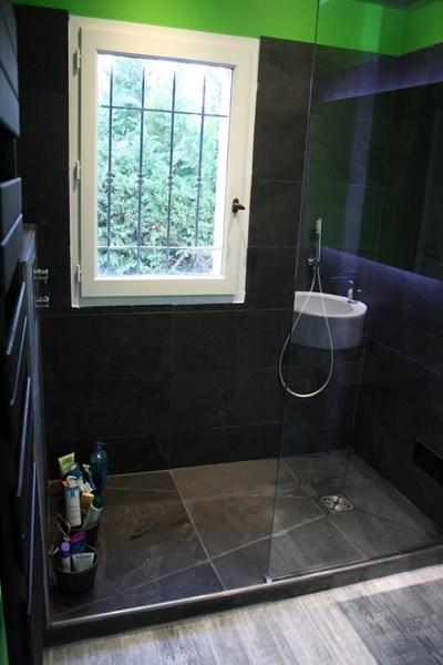 bac maçonné douche italienne