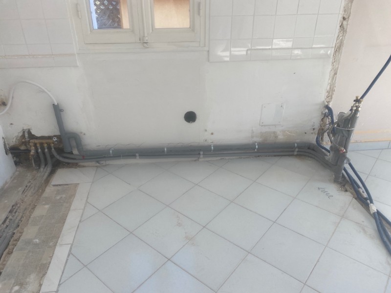 Rénovation d’un appartement à Aix en Provence avec réseau plomberie et climatisation