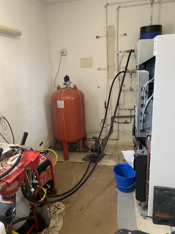 désembouage mixte chimique et hydrodynamique